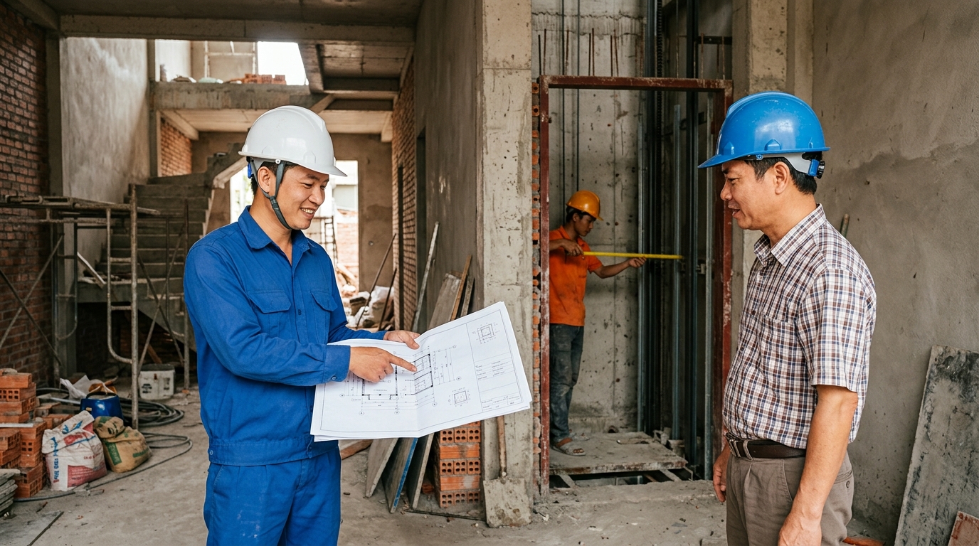 Thang Máy Không Phòng Máy Tại Nghệ An