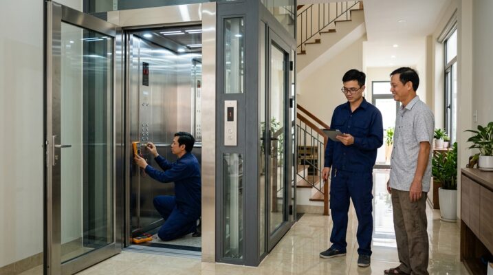 Thang Máy Cho Nhà Phố Tại Nghệ An