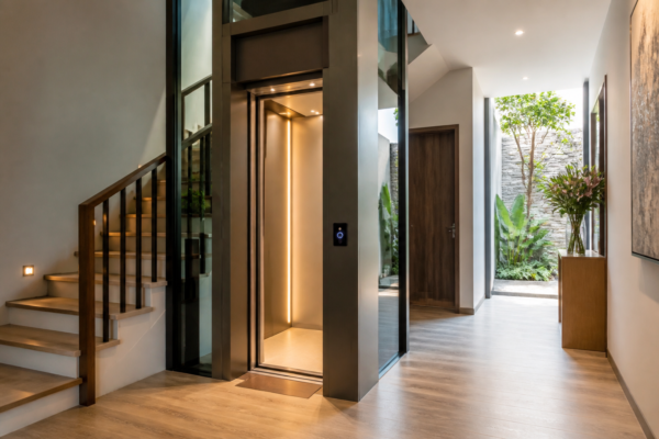 Thang máy cho nhà phố hiện đại